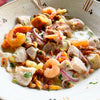 Ceviche Peruano Mixto Reineta y Camarón