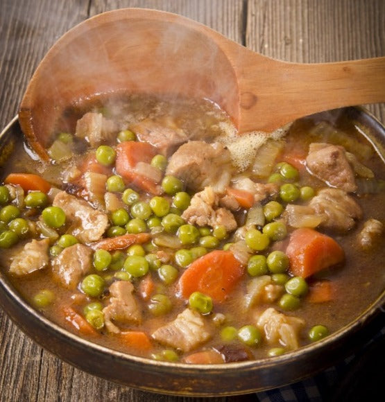 CARNE ARVEJADA CON ARROZ