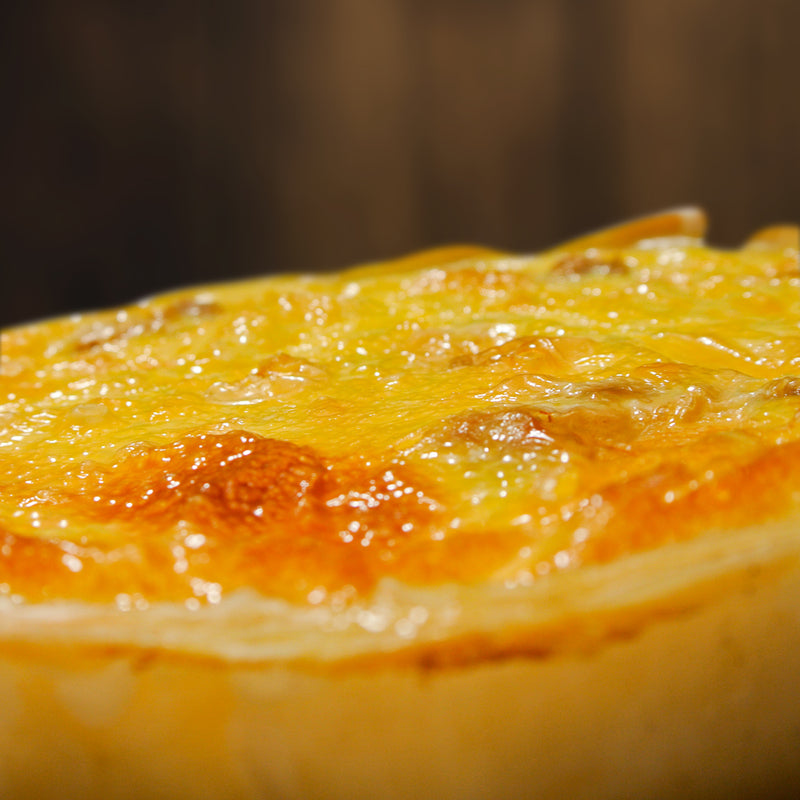 QUICHE DE POLLO, CHOCLO Y QUESO