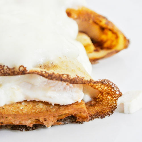 PANQUEQUES DE POLLO Y CHAMPIÑÓN