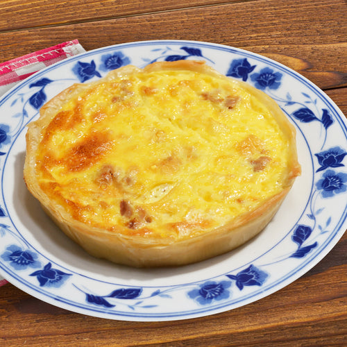 QUICHE DE ATÚN, CHOCLO Y QUESO