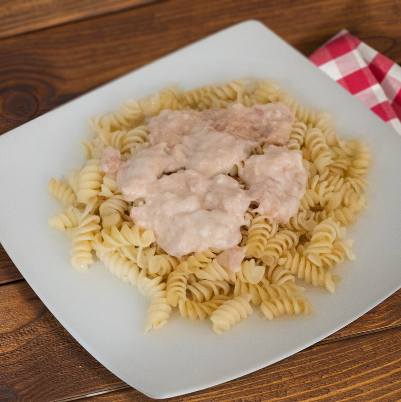 ESPIRALES CON SALSA DE ATÚN