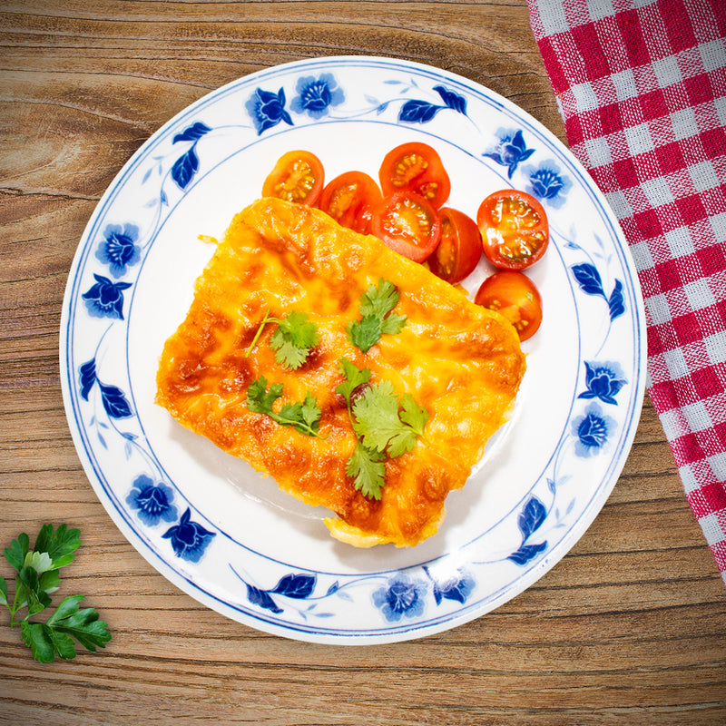 BUDÍN DE ZAPALLITO Y ZANAHORIA CON ARROZ (VEGETARIANO)