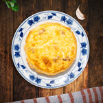 QUICHE DE POLLO, CHOCLO Y QUESO