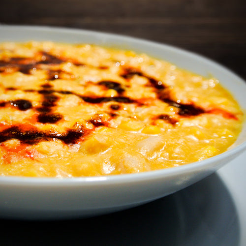 POROTOS CON MAZAMORRA (VEGETARIANO)
